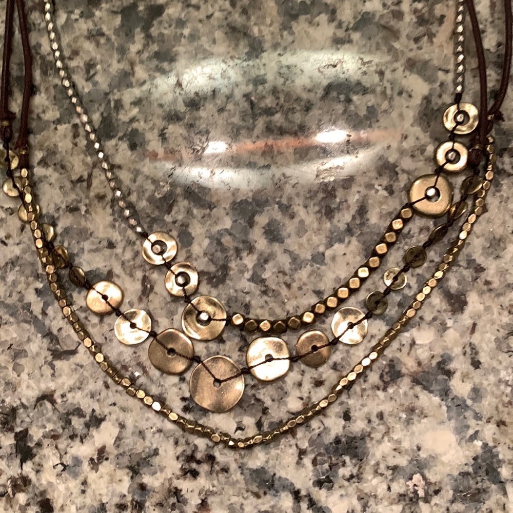 J Jill layered necklace